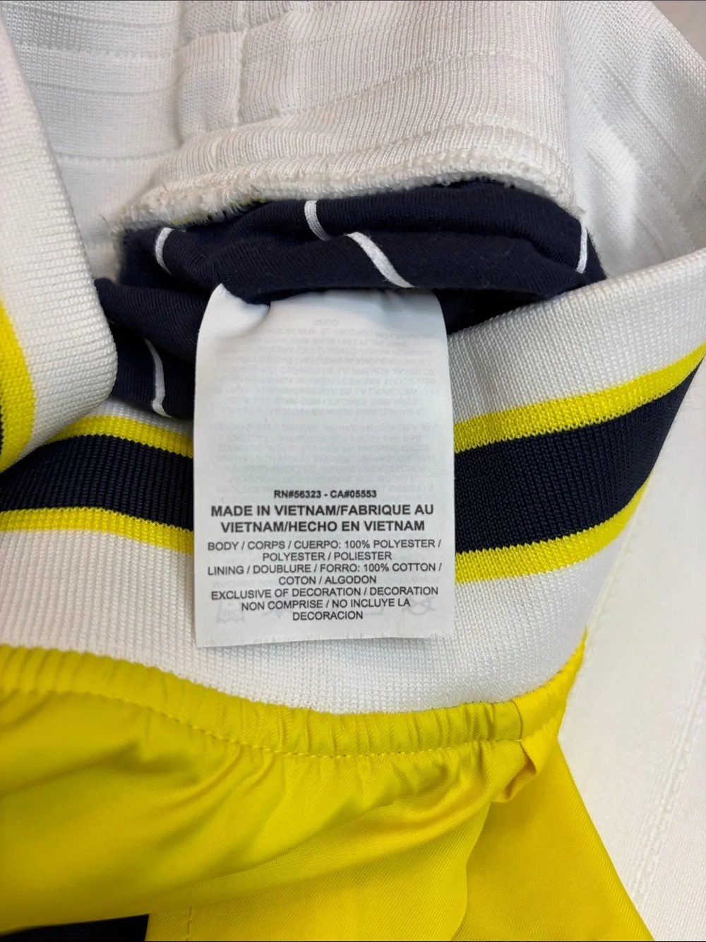 Nike Bright Yellow Snap-Front Athletic Mini Skirt